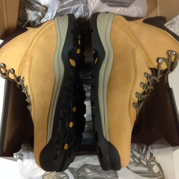 Timberland Men\'s White Ledge Wheat Nubuck WP Hiking Boots - 11.5M - New in Box main image 7